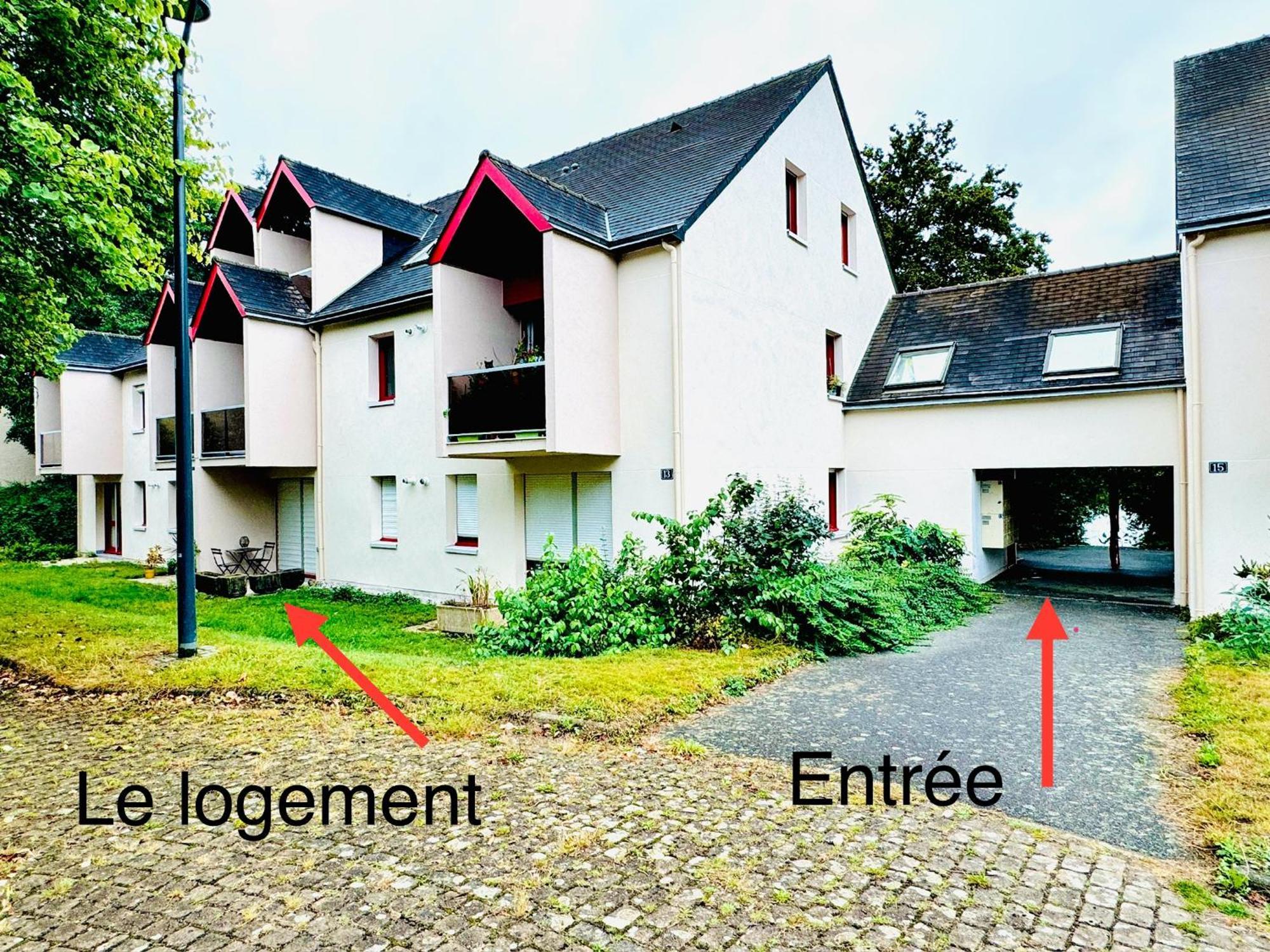 Bel Appartement Proche Parc & Lac Rennes Dış mekan fotoğraf
